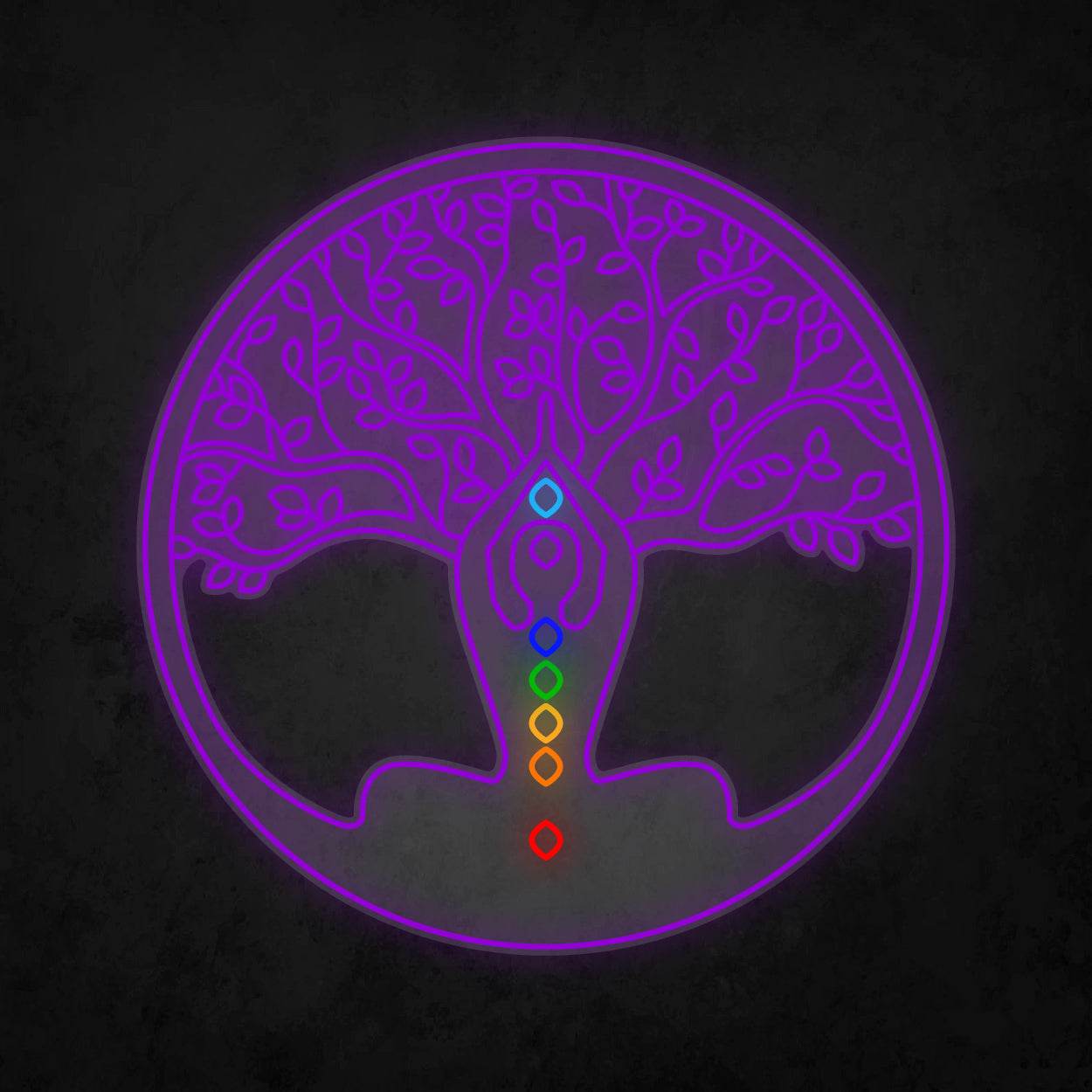 LED Neon Sign - Chakra