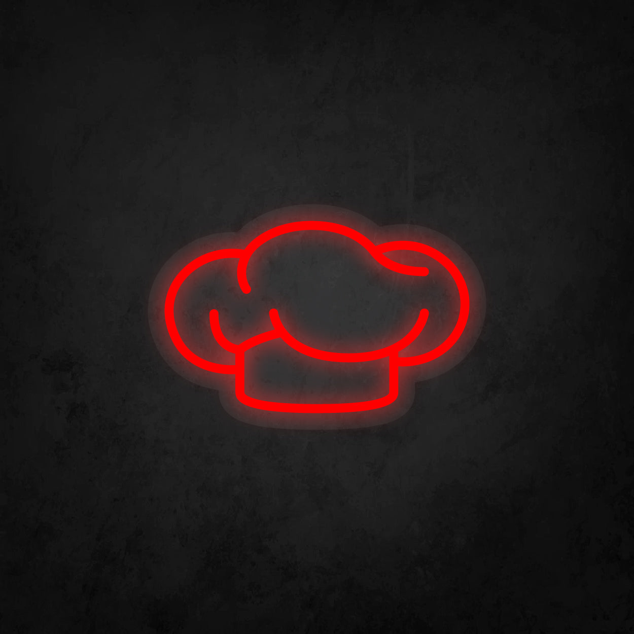 LED Neon Sign - Chef Hat