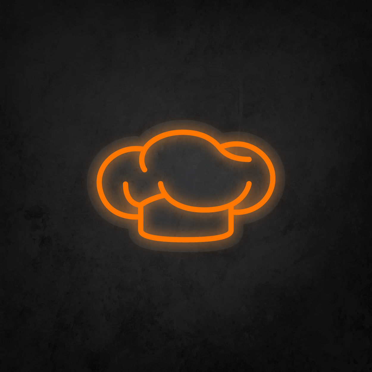 LED Neon Sign - Chef Hat