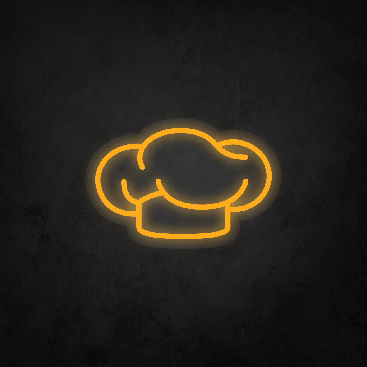 LED Neon Sign - Chef Hat