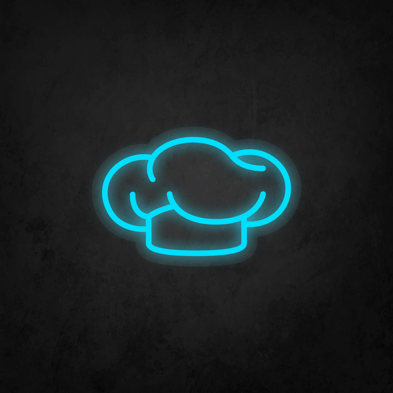 LED Neon Sign - Chef Hat