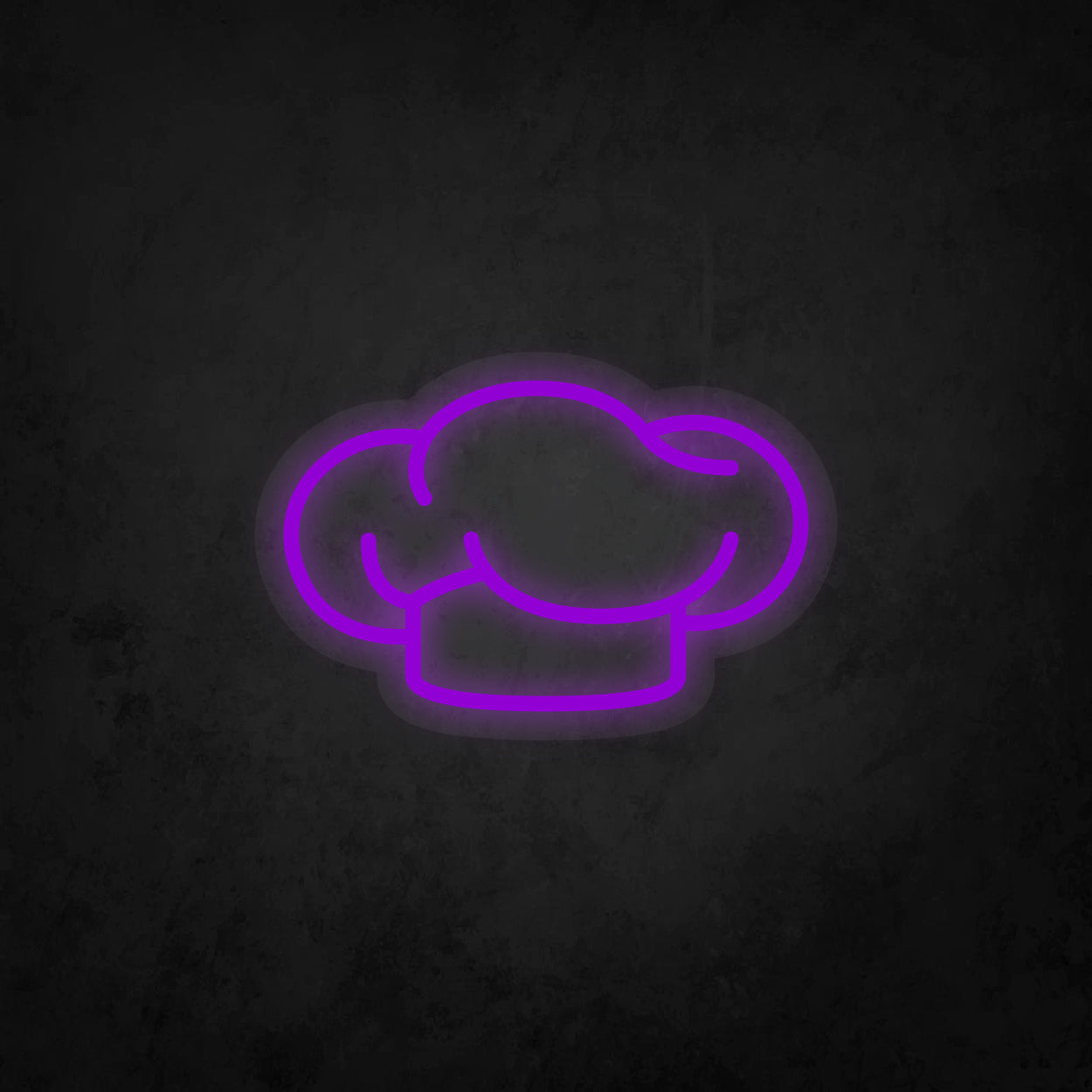 LED Neon Sign - Chef Hat