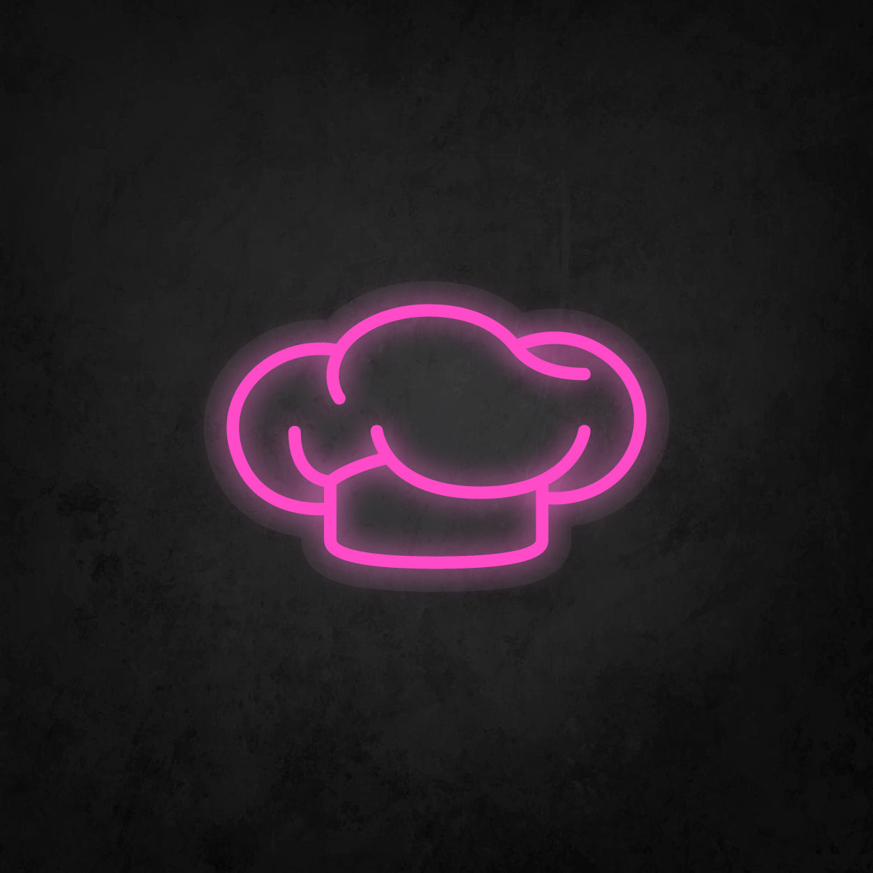 LED Neon Sign - Chef Hat