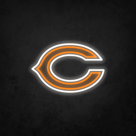 LED Neon Sign - Chicago Bears