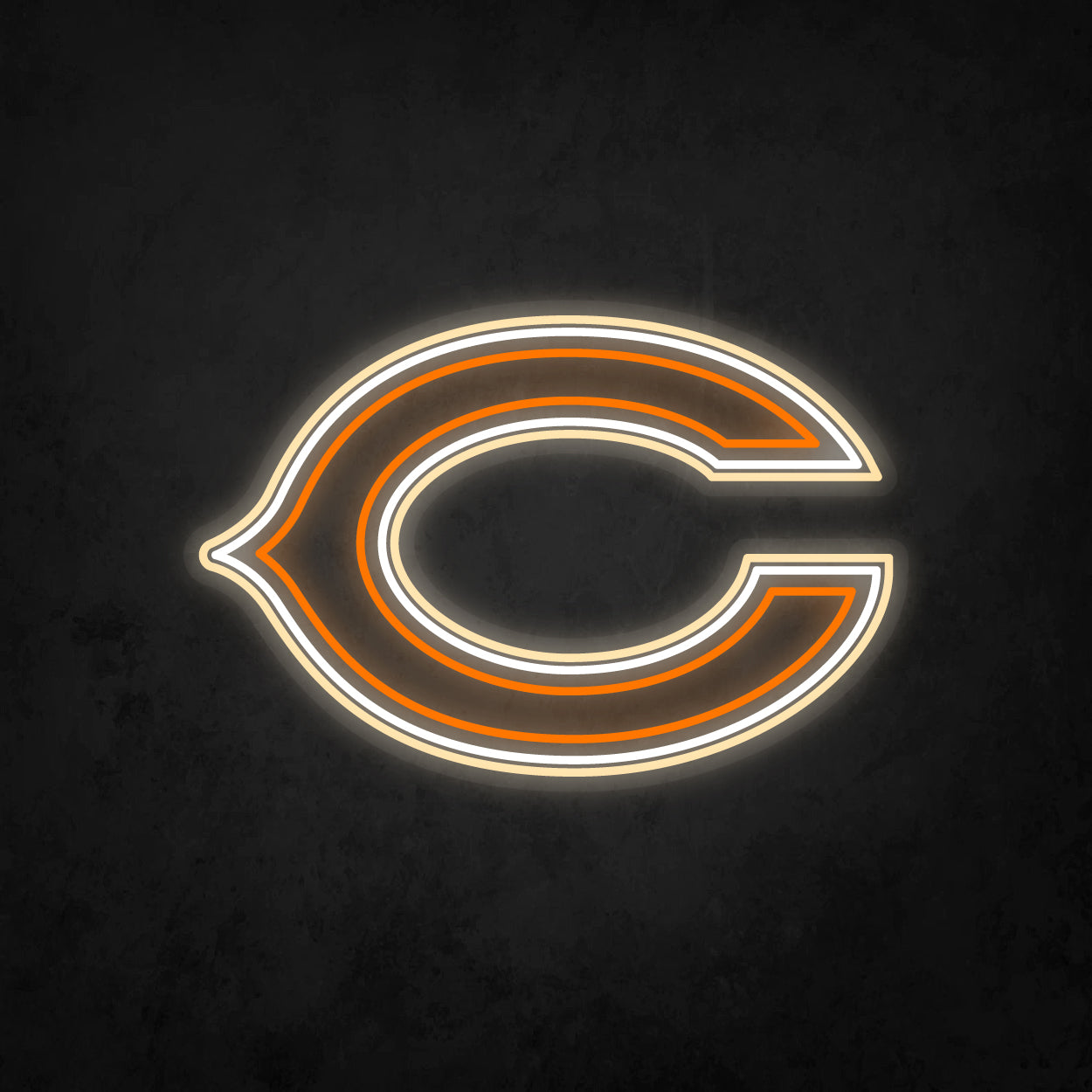LED Neon Sign - Chicago Bears Large