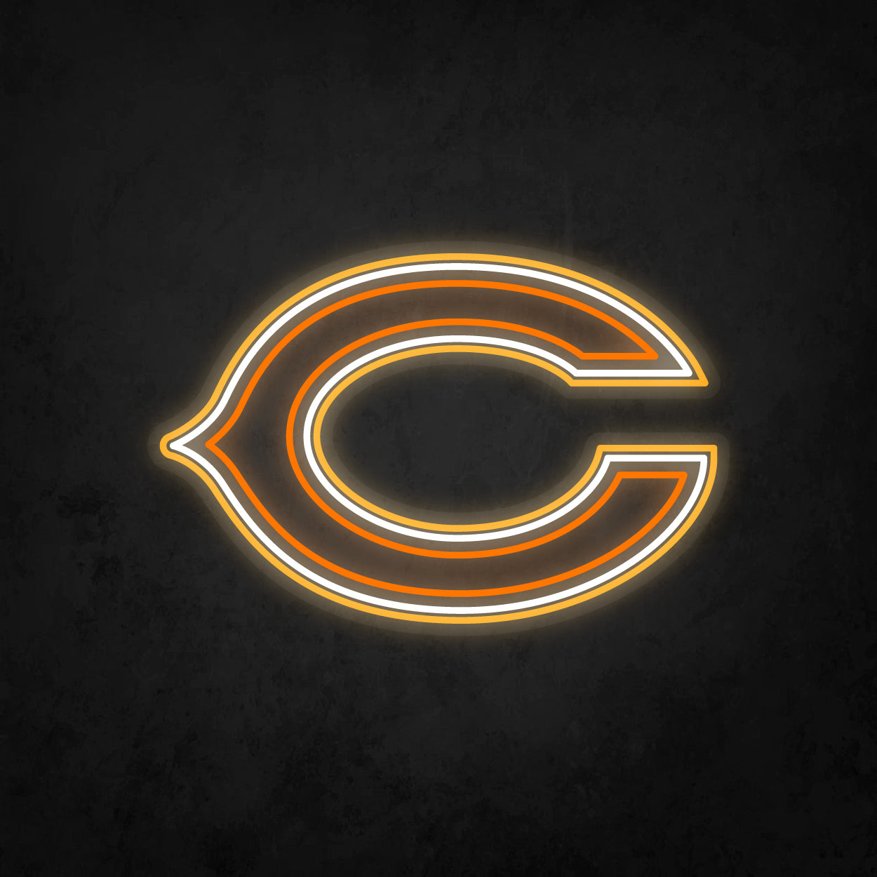 LED Neon Sign - Chicago Bears Large