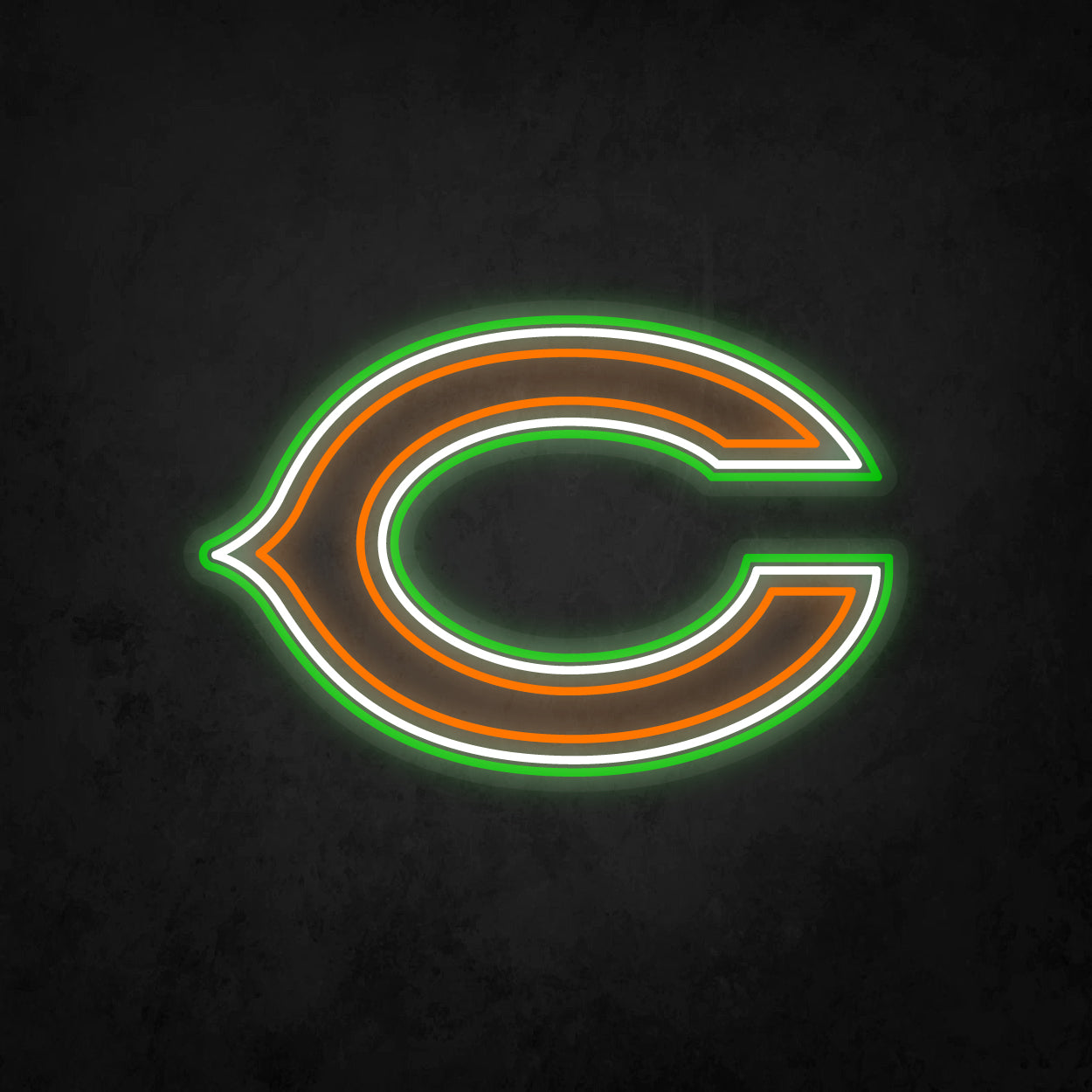 LED Neon Sign - Chicago Bears Large