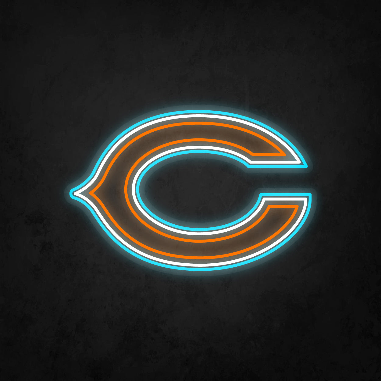 LED Neon Sign - Chicago Bears Large