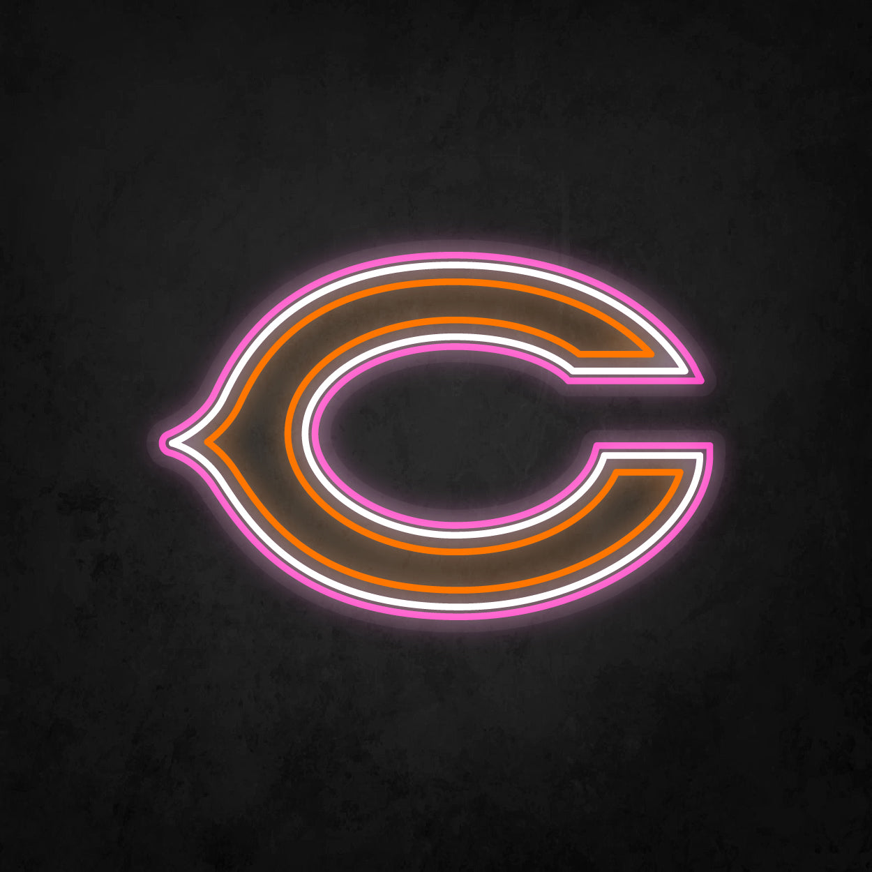 LED Neon Sign - Chicago Bears Large