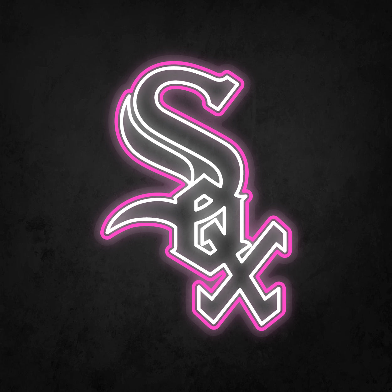 LED Neon Sign - Chicago White Sox Large