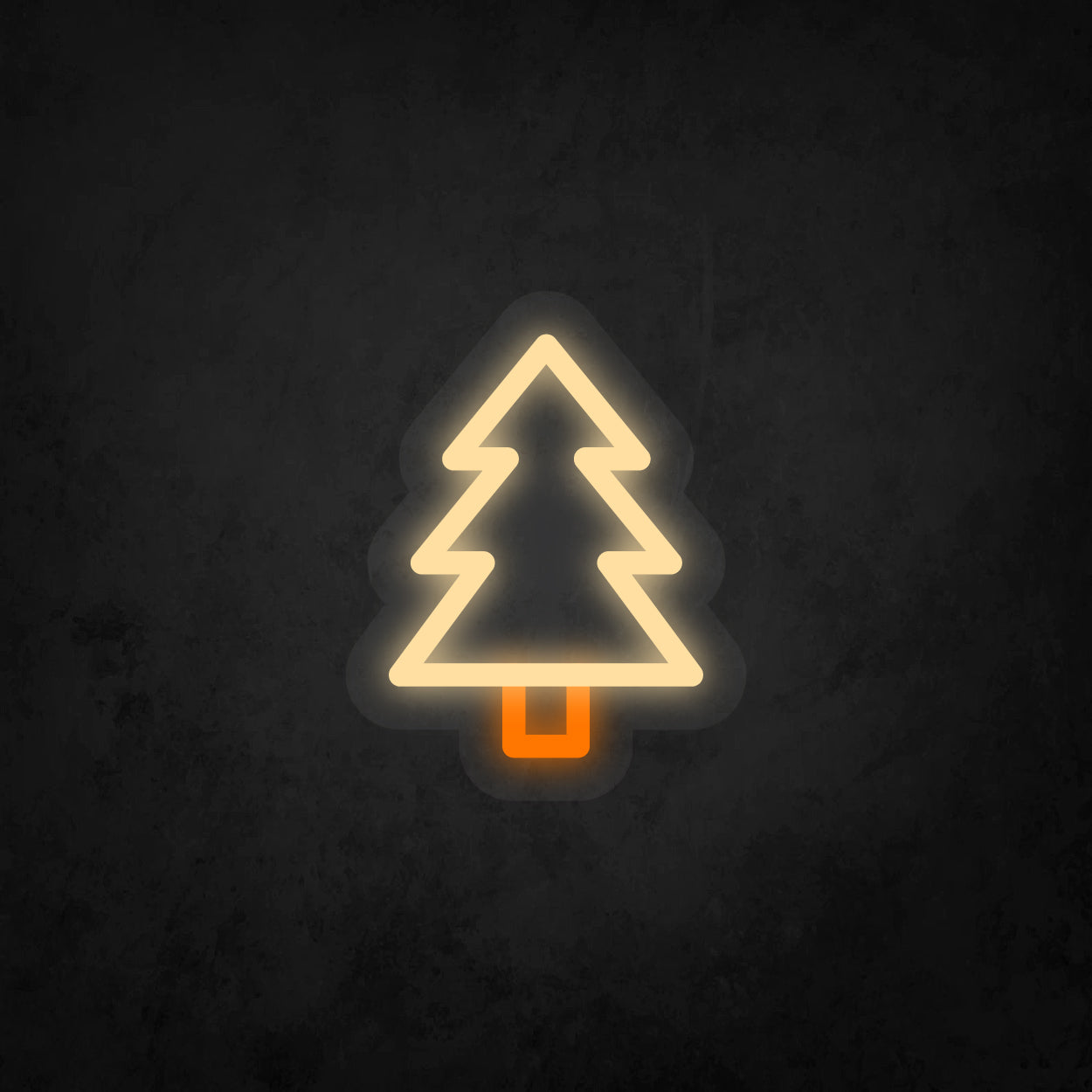 LED Neon Sign - Christmas Tree Small