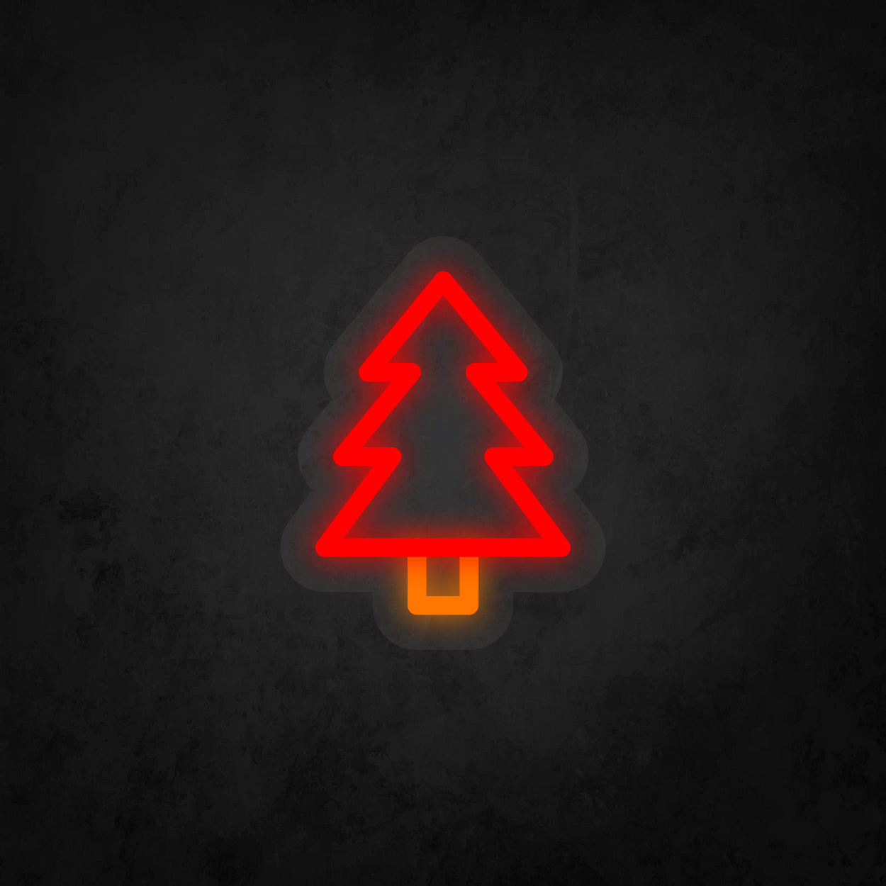 LED Neon Sign - Christmas Tree Small