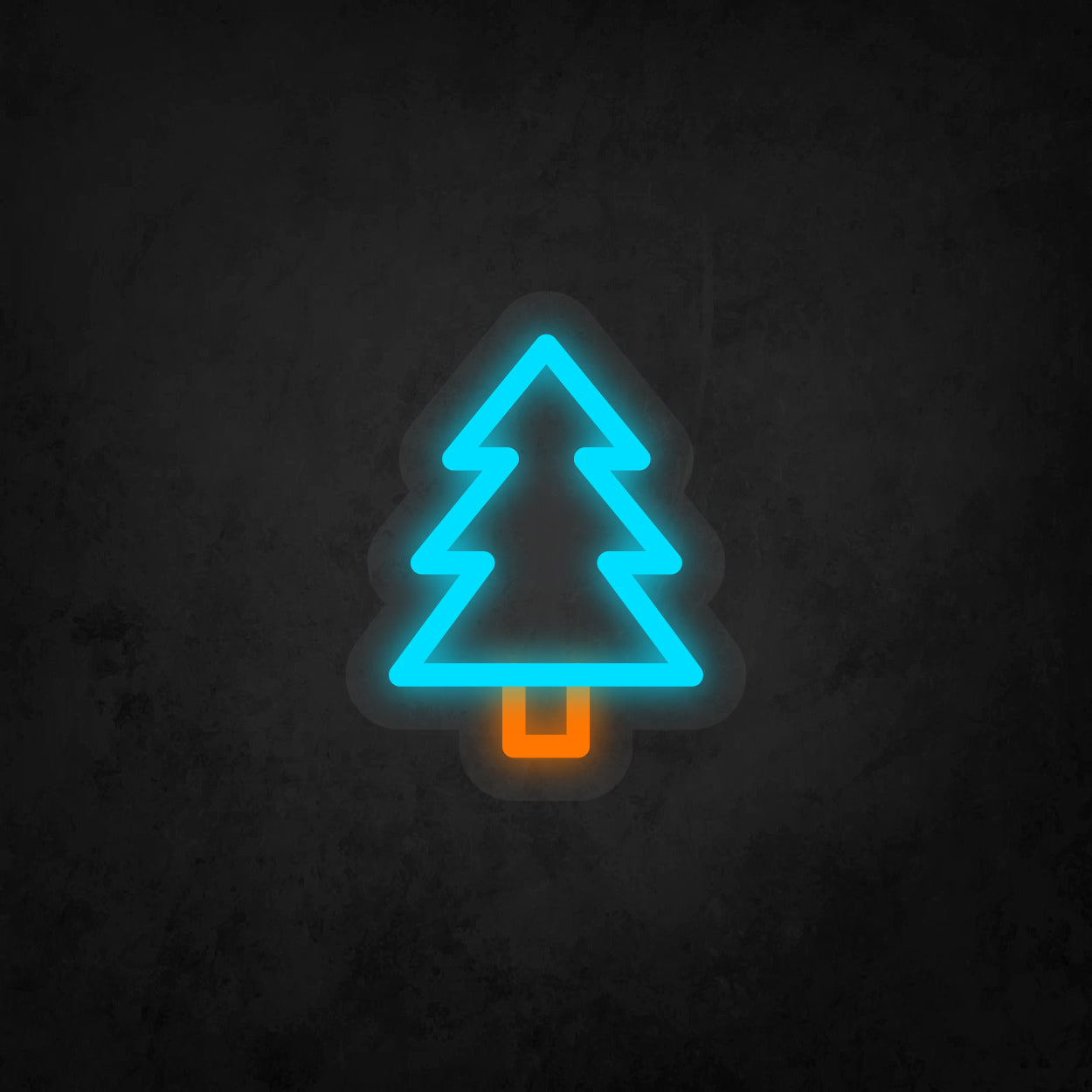 LED Neon Sign - Christmas Tree Small