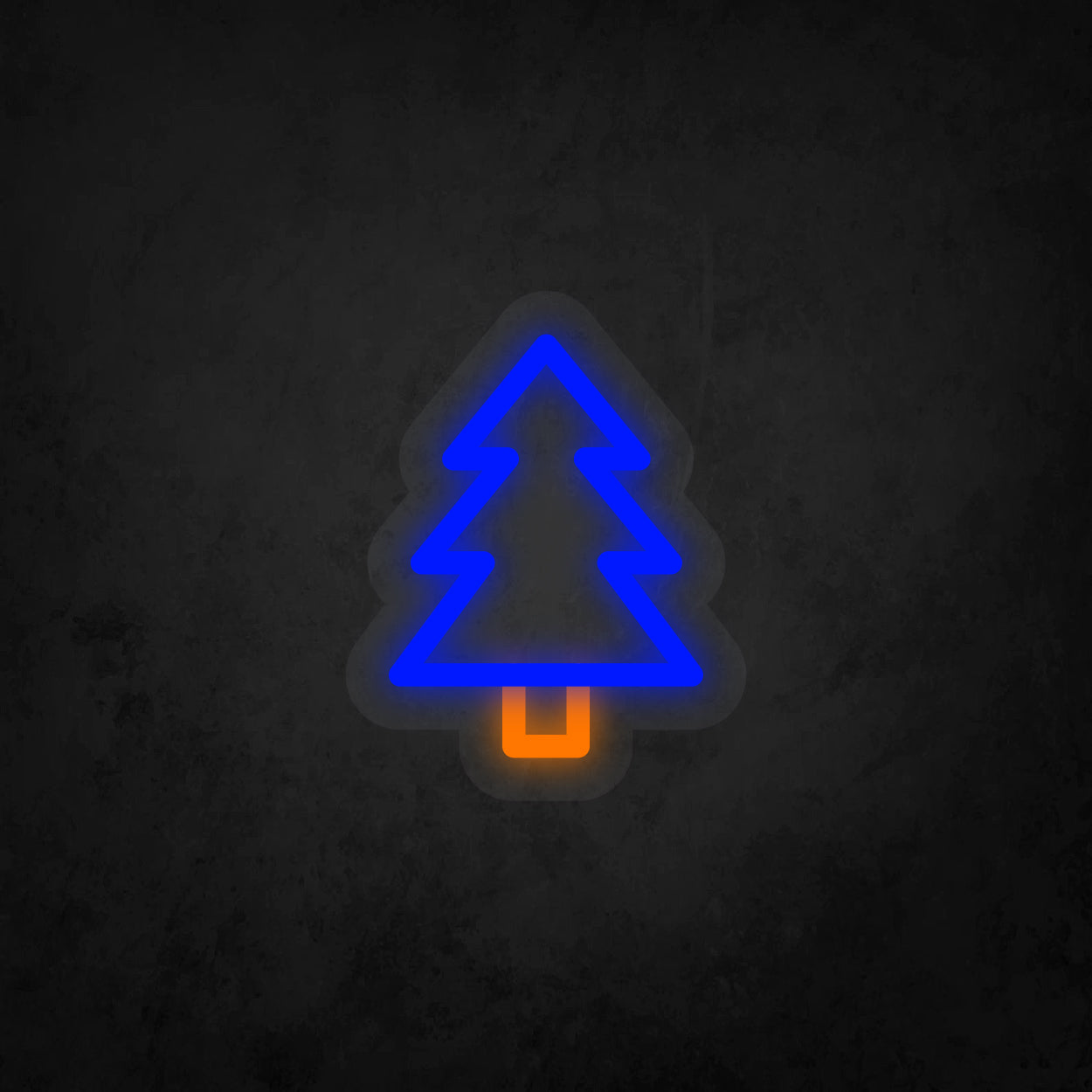 LED Neon Sign - Christmas Tree Small