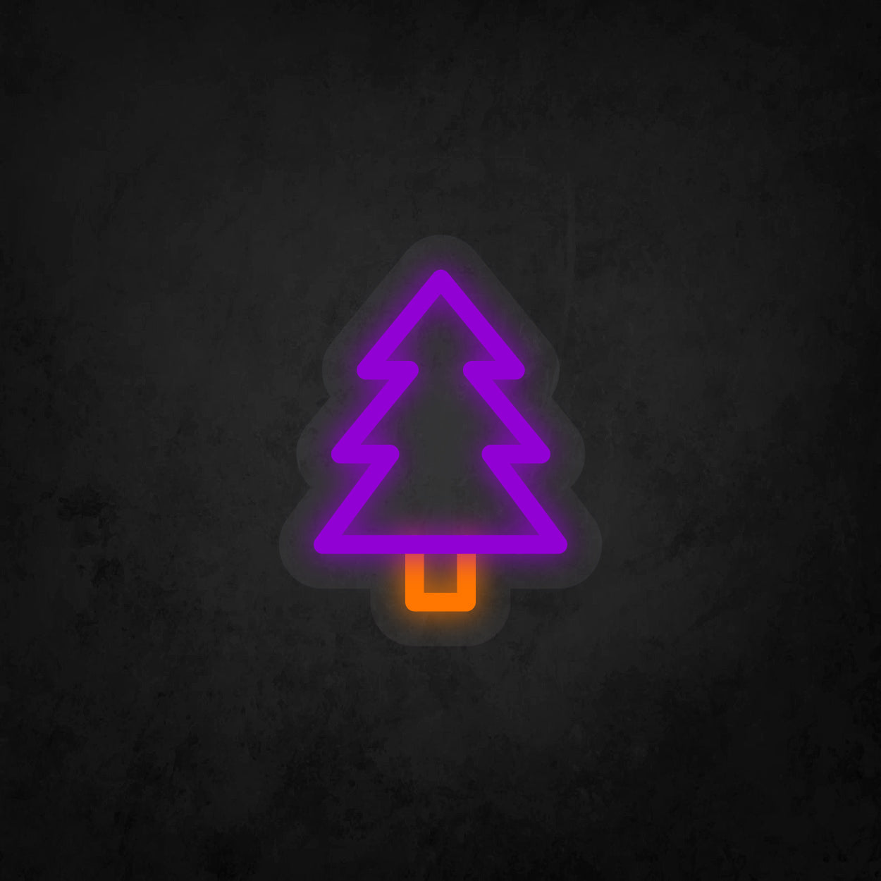 LED Neon Sign - Christmas Tree Small