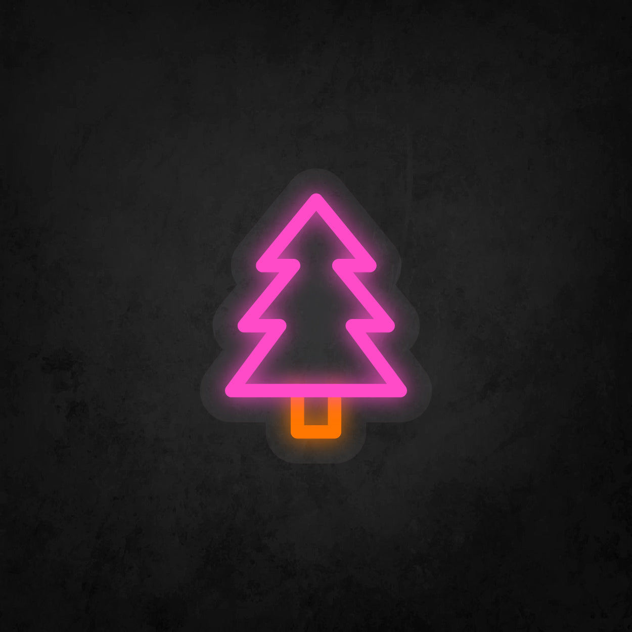 LED Neon Sign - Christmas Tree Small