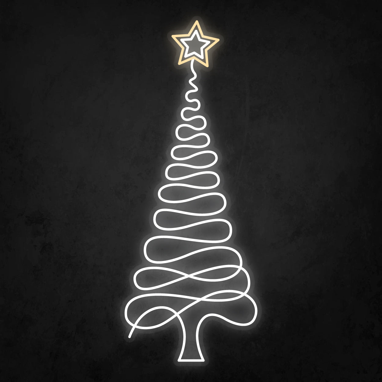 LED Neon Sign - Christmas Tree Large
