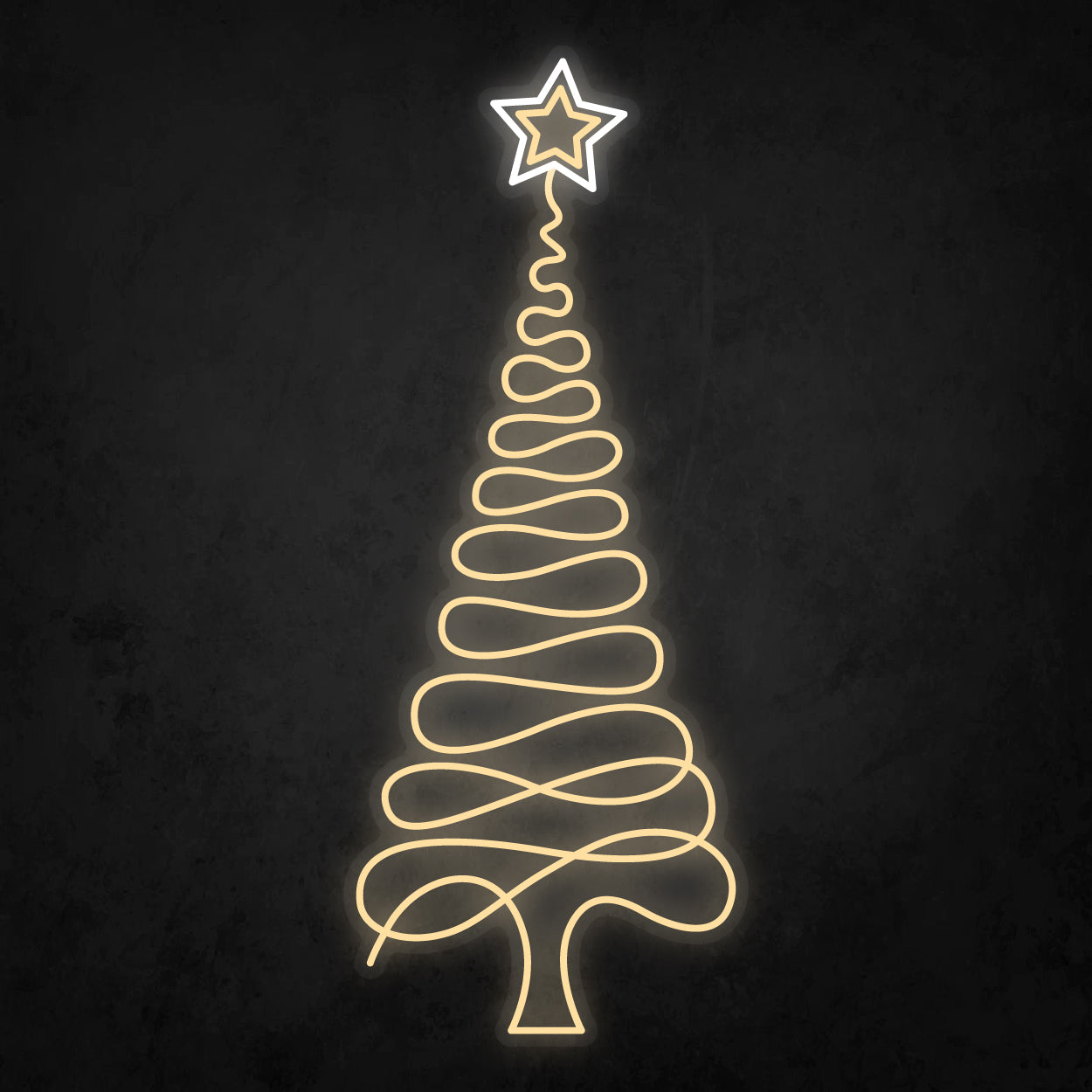 LED Neon Sign - Christmas Tree Large