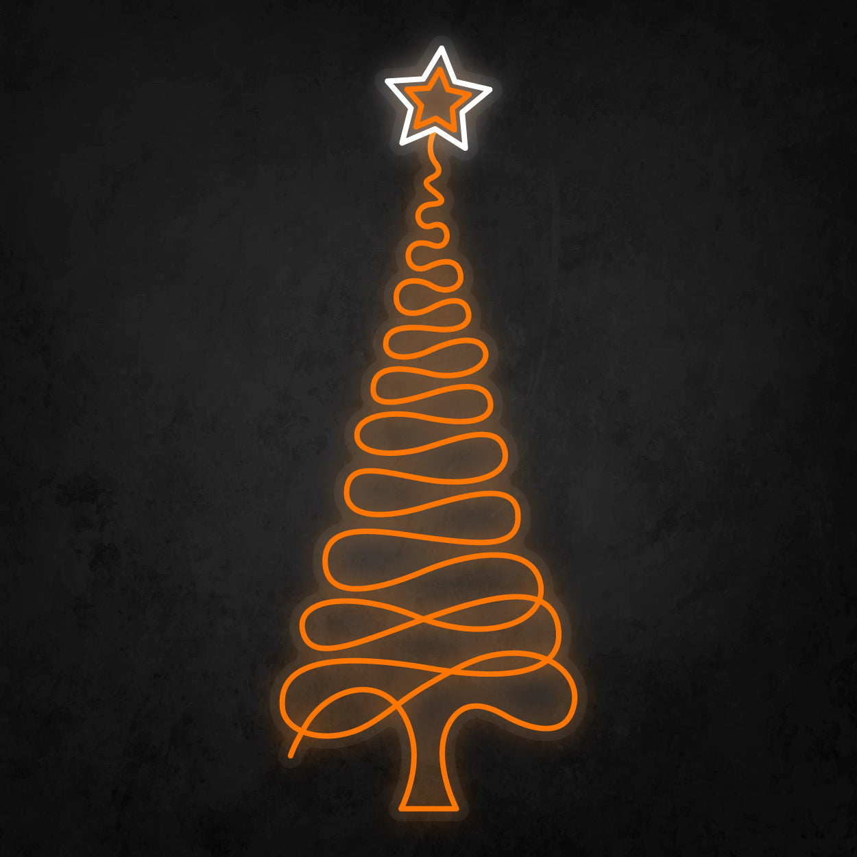 LED Neon Sign - Christmas Tree Large