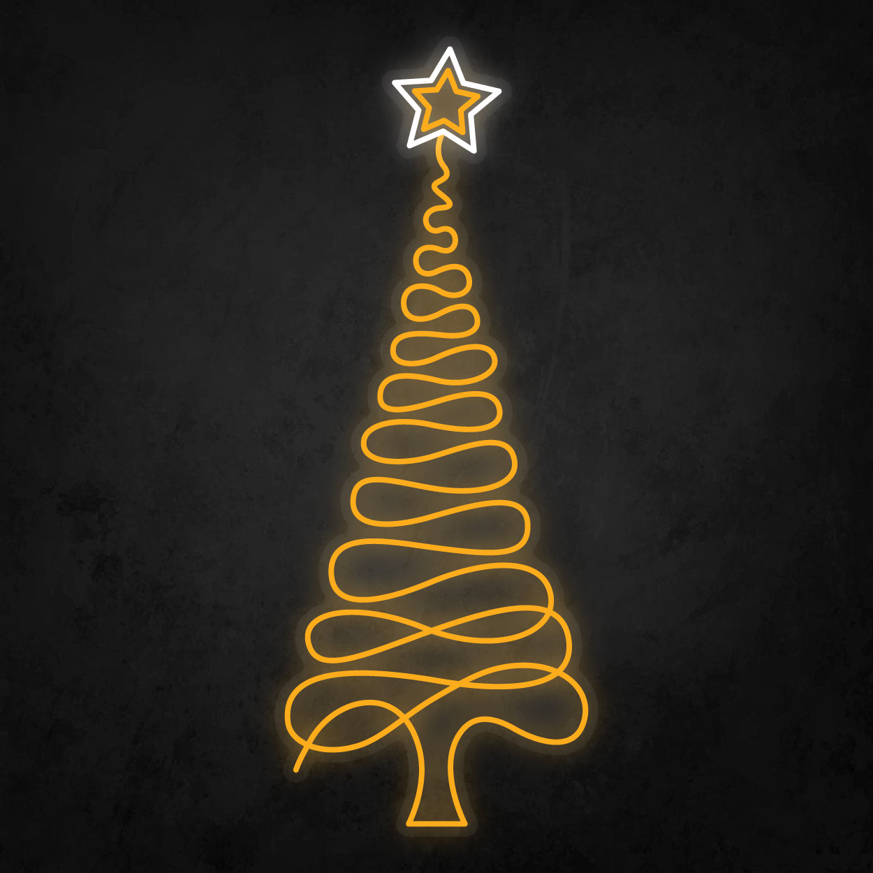 LED Neon Sign - Christmas Tree Large