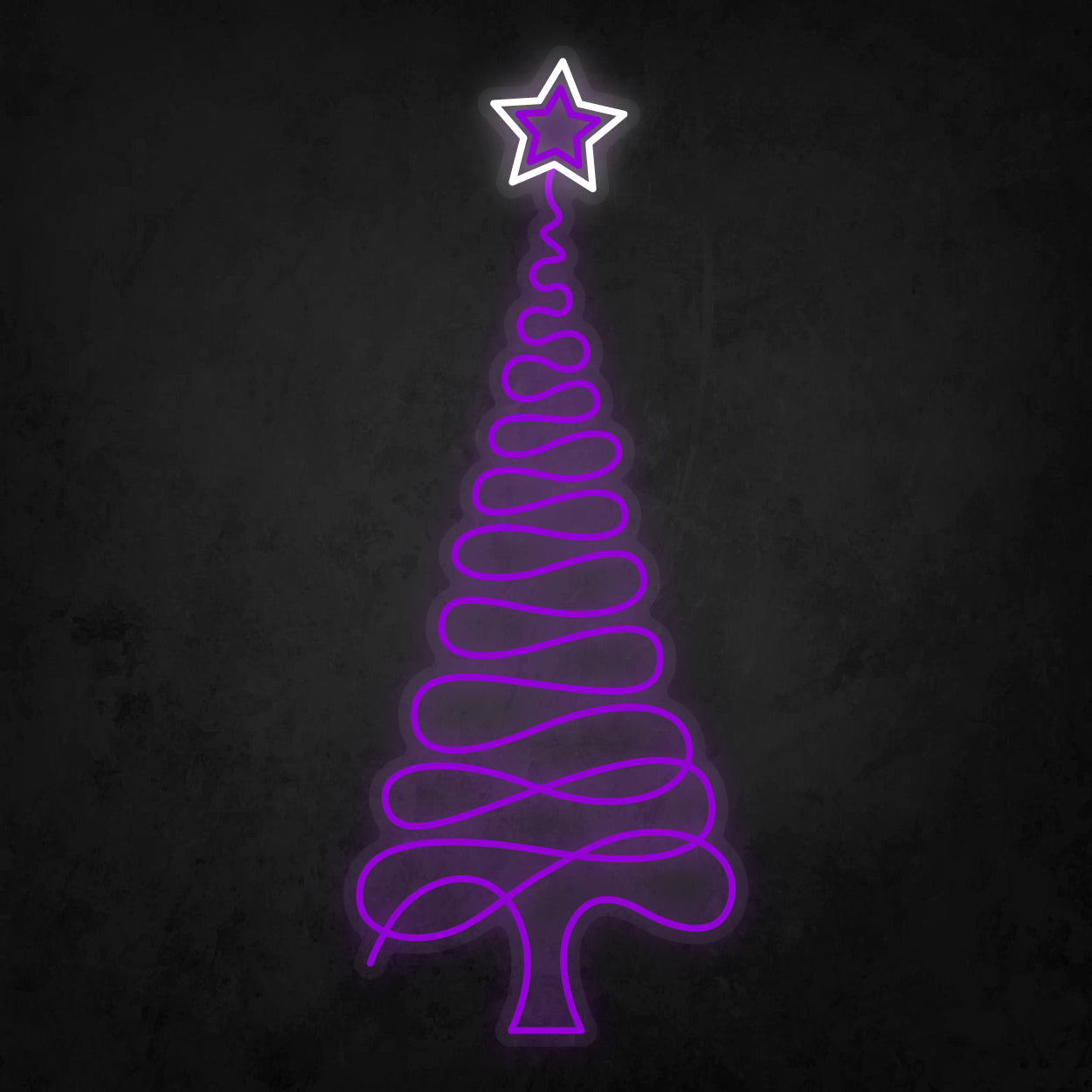 LED Neon Sign - Christmas Tree Large