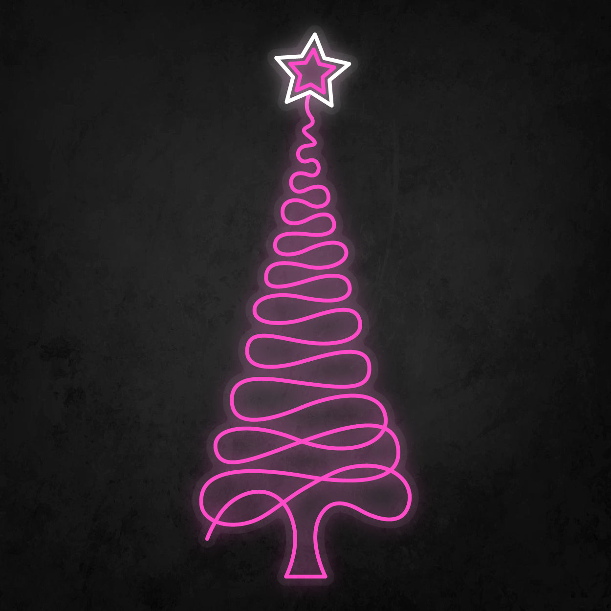 LED Neon Sign - Christmas Tree Large