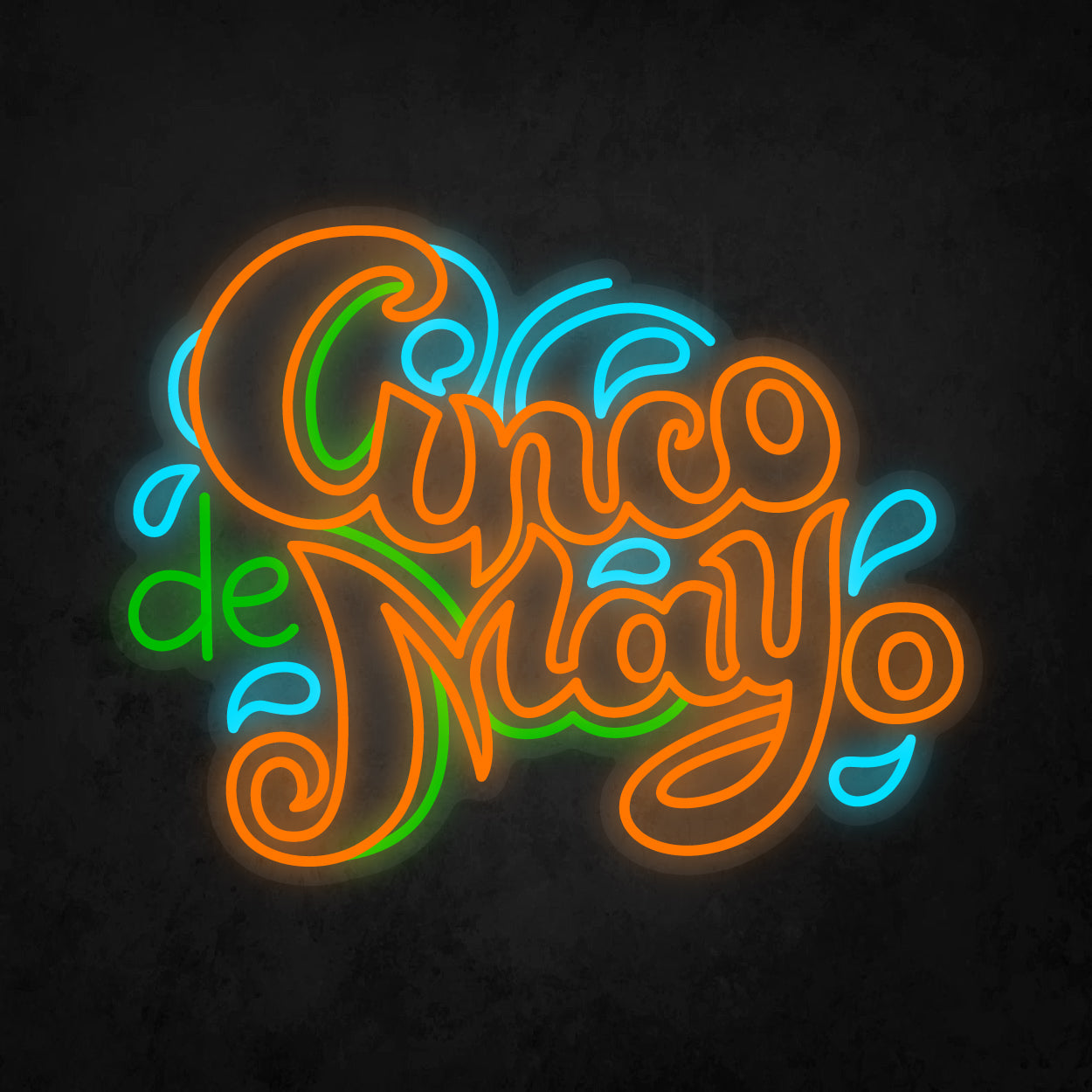 LED Neon Sign - Cinco de Mayo