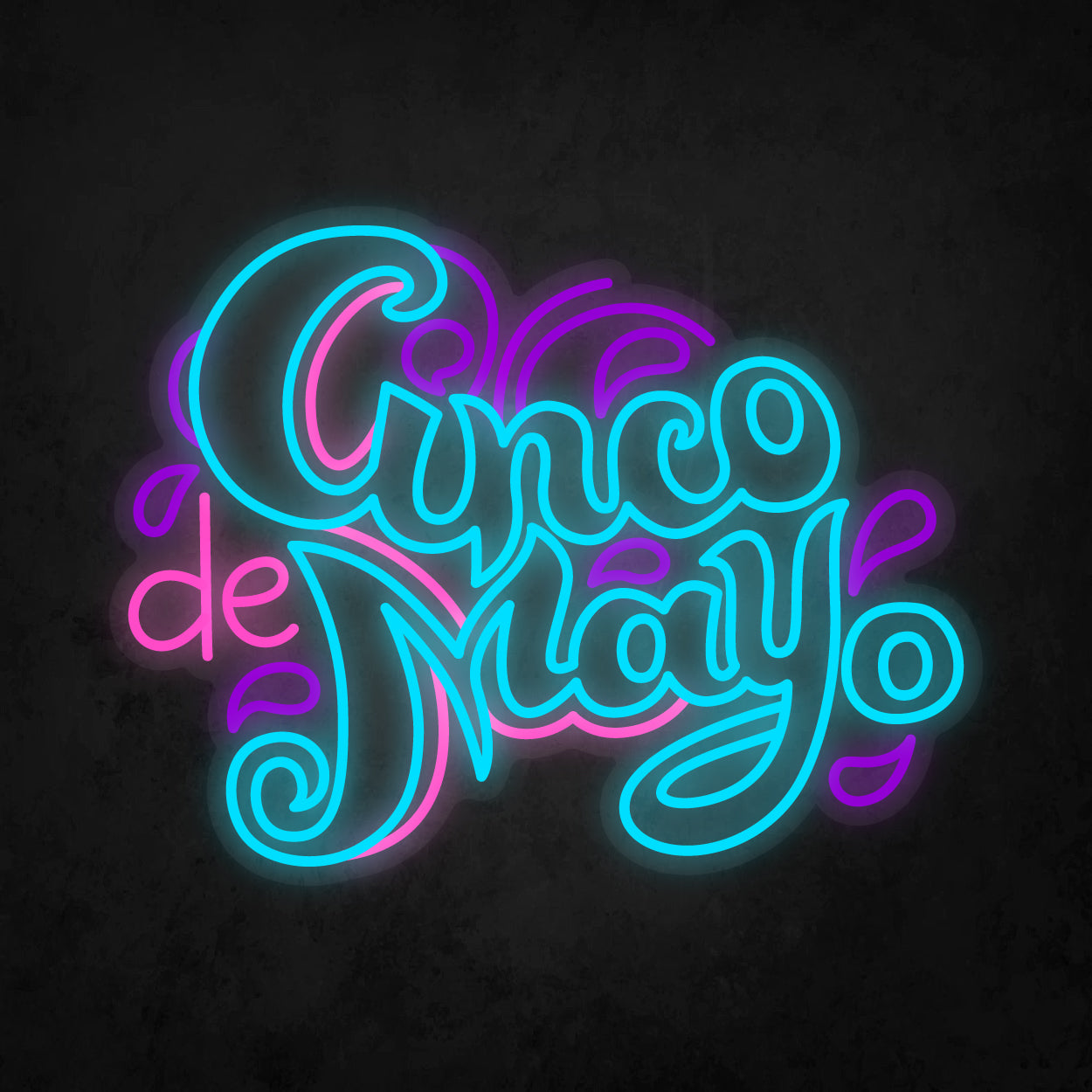 LED Neon Sign - Cinco de Mayo