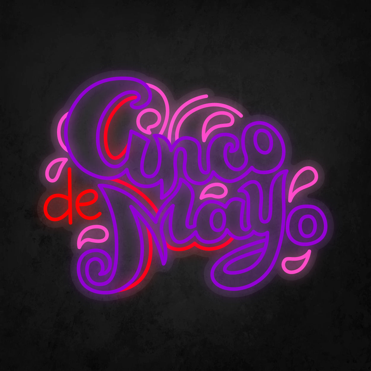 LED Neon Sign - Cinco de Mayo
