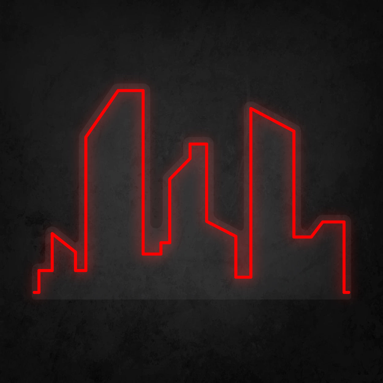 LED Neon Sign - City Skyline Combination Type A