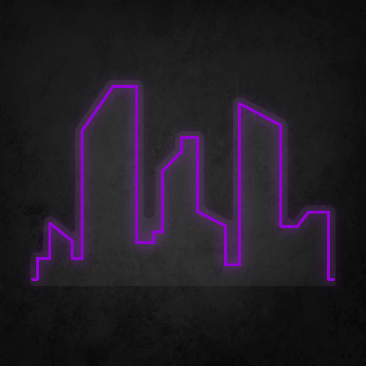 LED Neon Sign - City Skyline Combination Type A