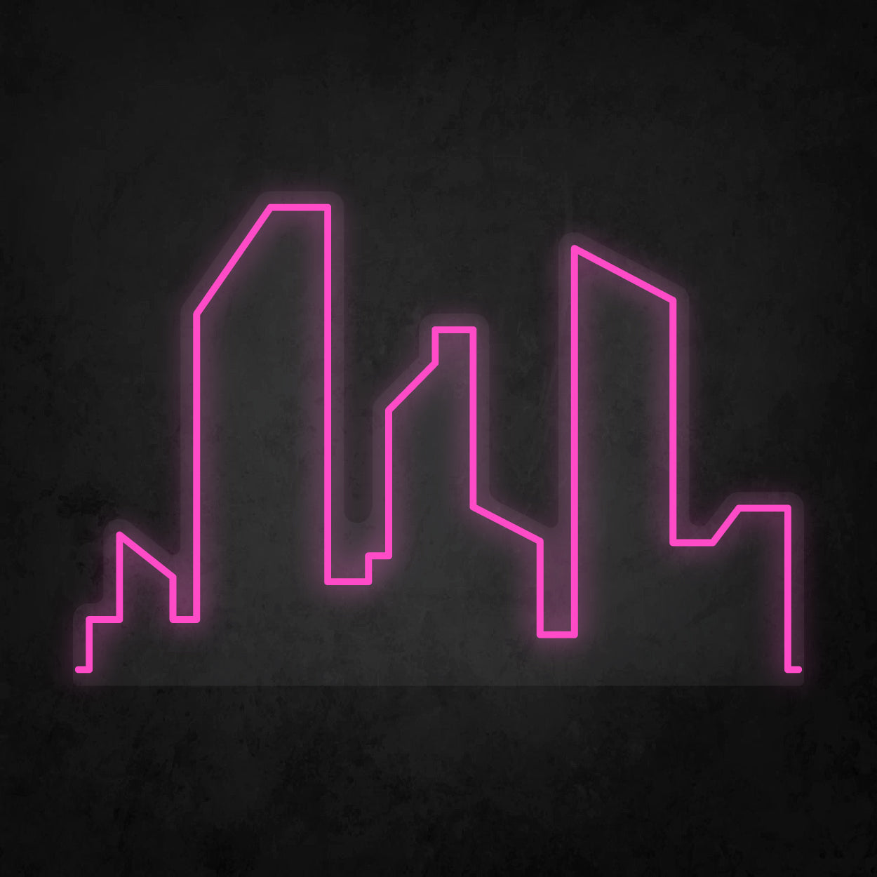 LED Neon Sign - City Skyline Combination Type A