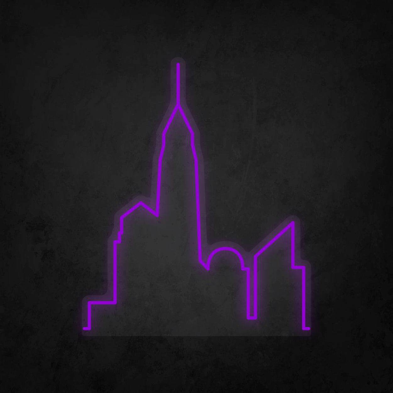 LED Neon Sign - City Skyline Combination Type C