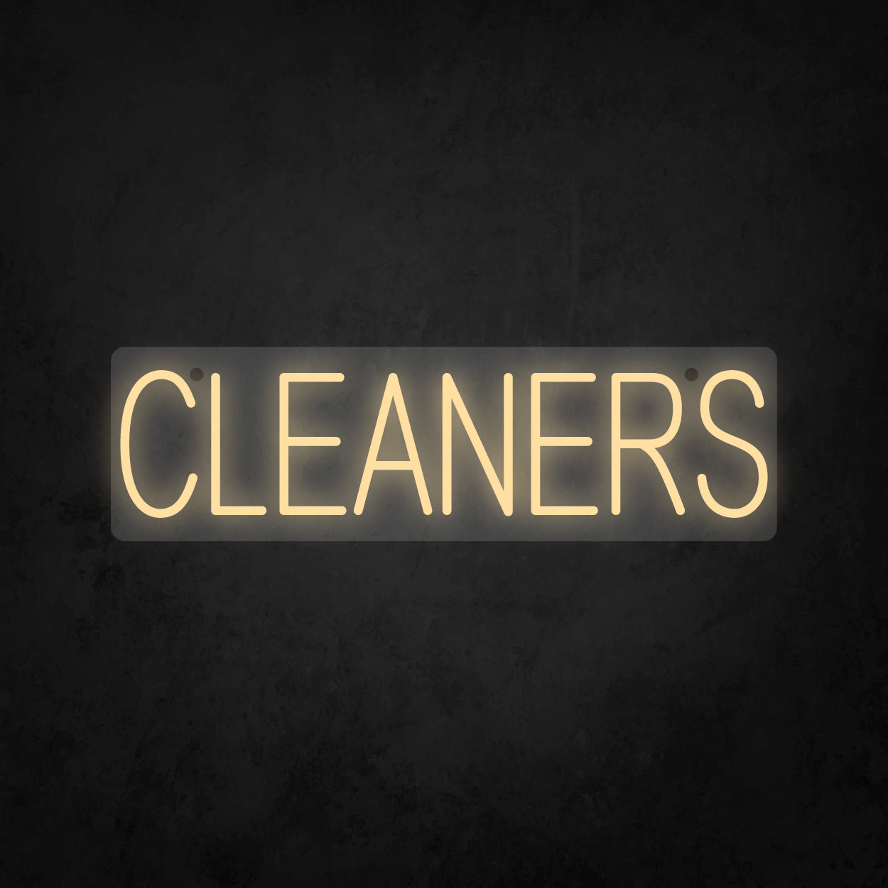 LED Neon Sign - Cleaners