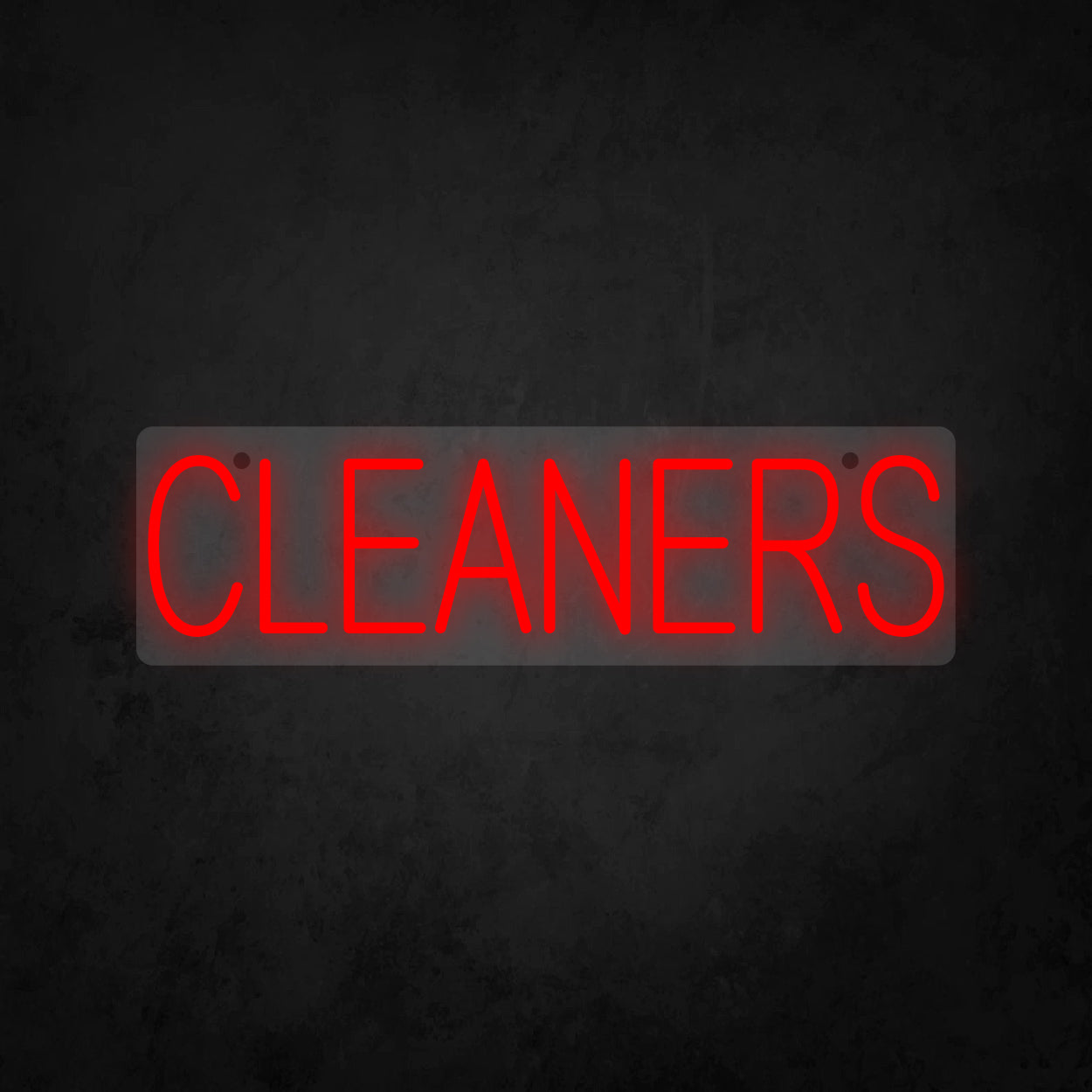 LED Neon Sign - Cleaners