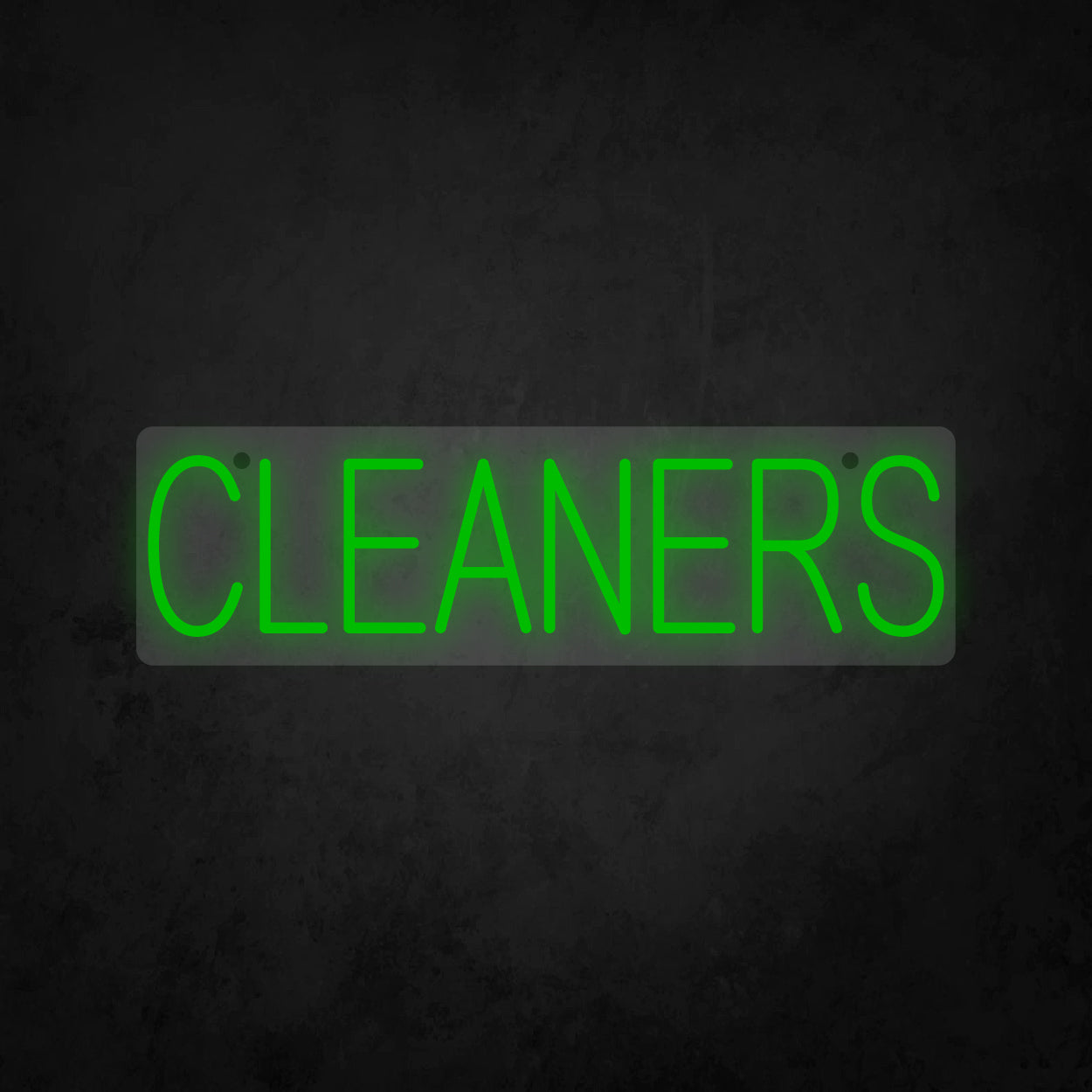 LED Neon Sign - Cleaners