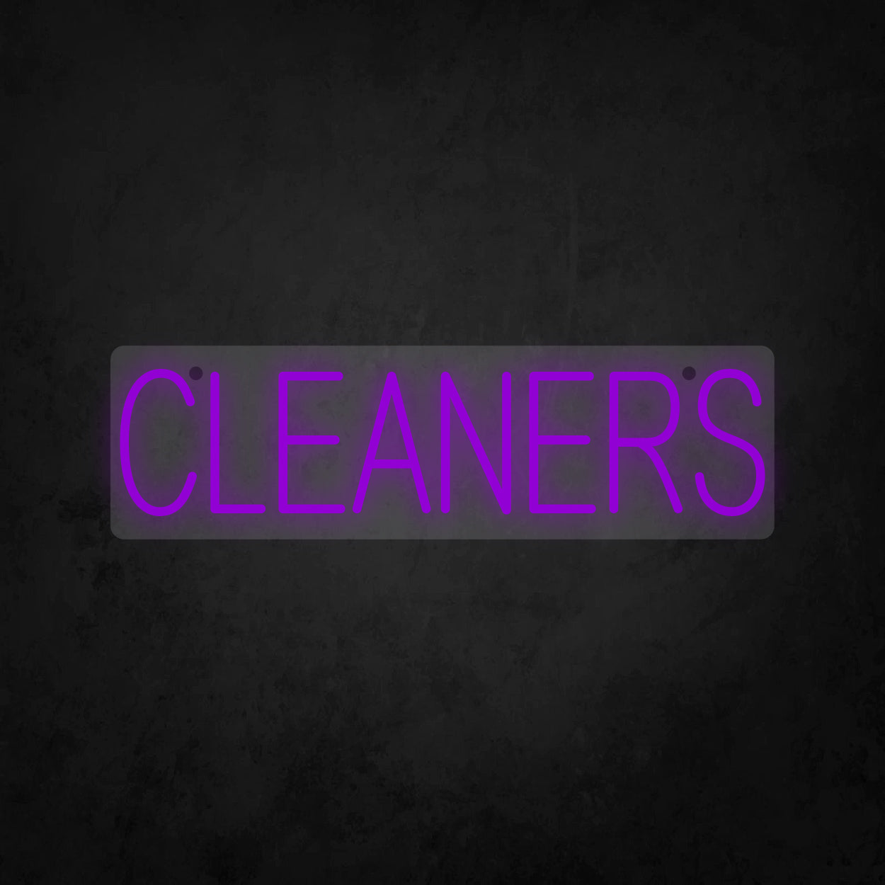 LED Neon Sign - Cleaners