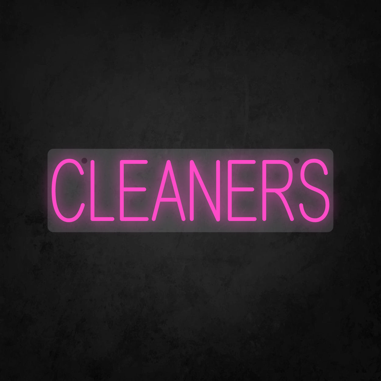 LED Neon Sign - Cleaners