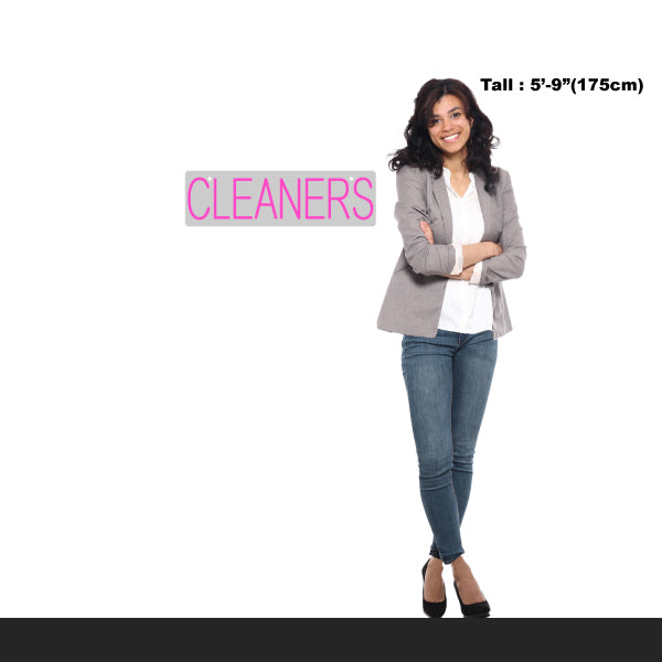 LED Neon Sign - Cleaners