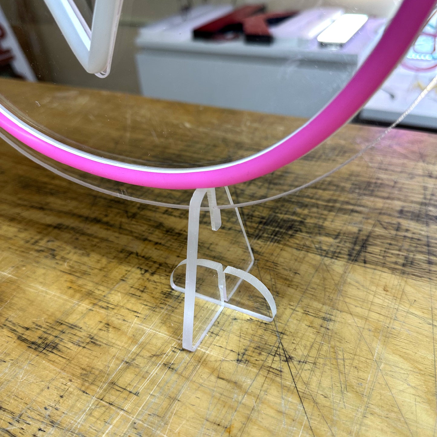 Clear Acrylic Stand Assembly Type - S04SS x 5 set
