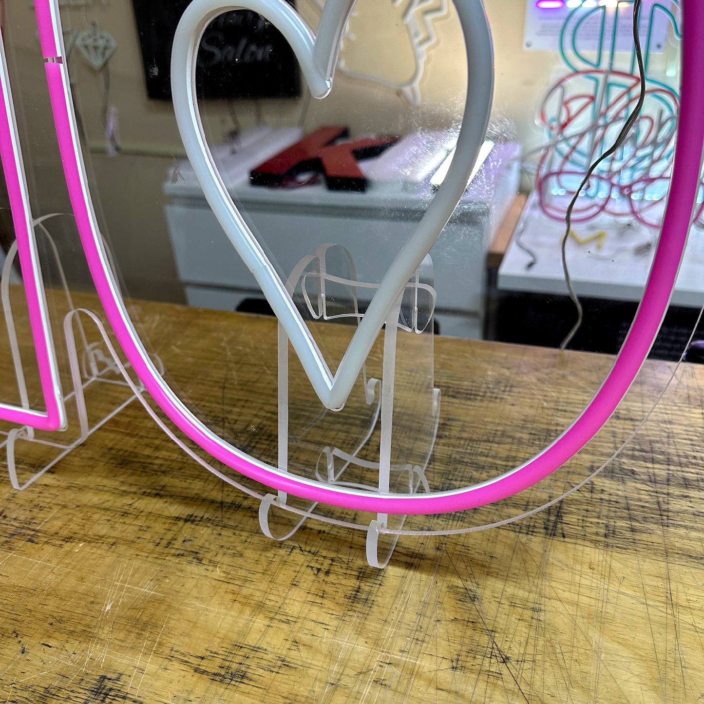 Clear Acrylic Stand Assembly Type - SB4SS x 2 set