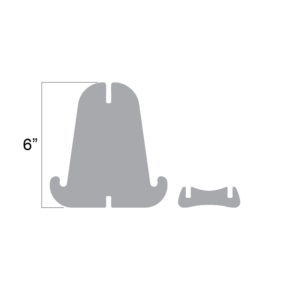 Clear Acrylic Stand Assembly Type - SB4SS x 2 set