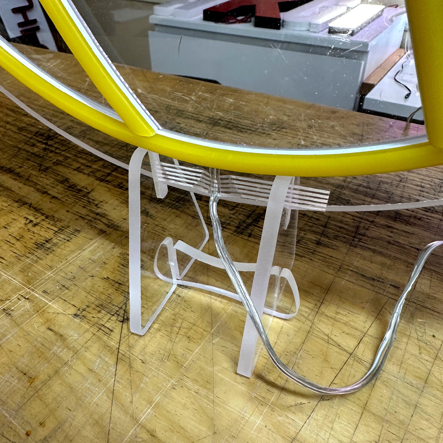 Clear Acrylic Stand Assembly Type - S03SS x 5 set