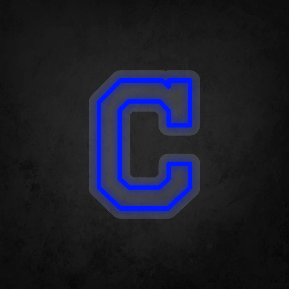 LED Neon Sign - Cleveland Indians - Small