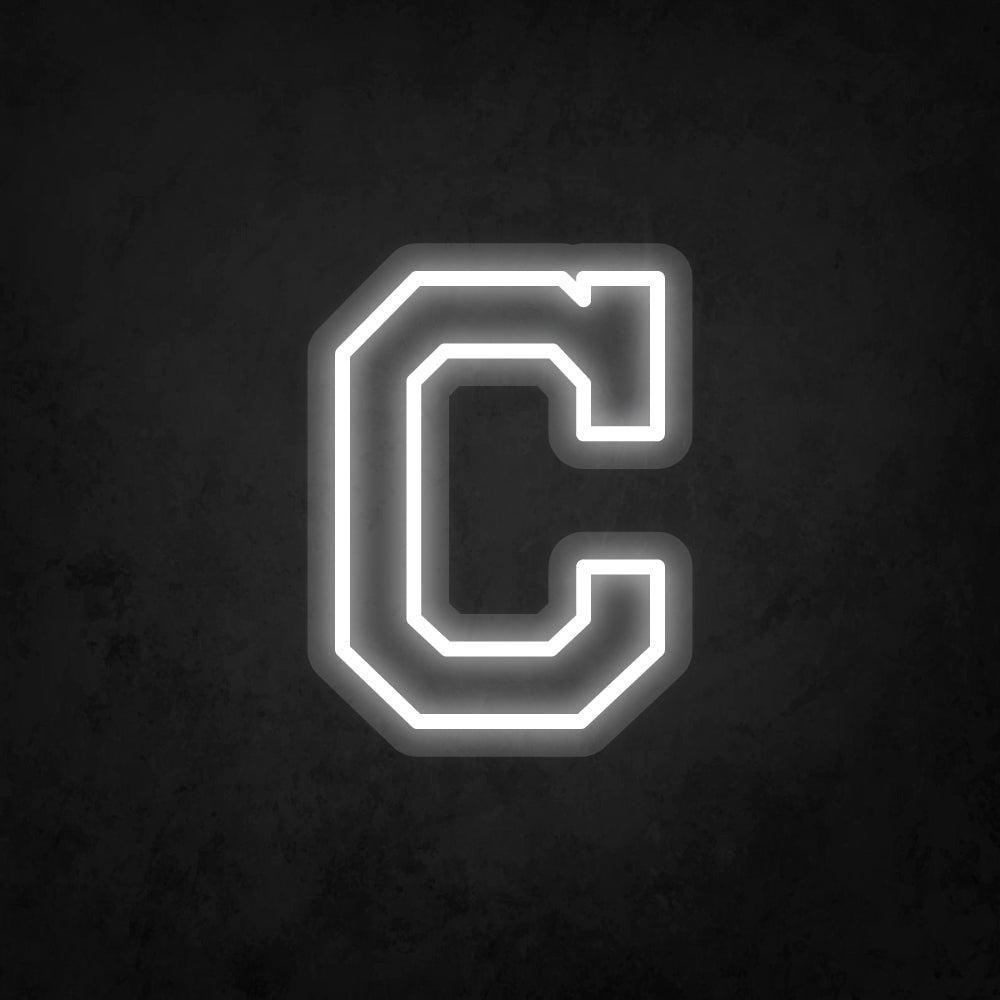 LED Neon Sign - Cleveland Indians - Small