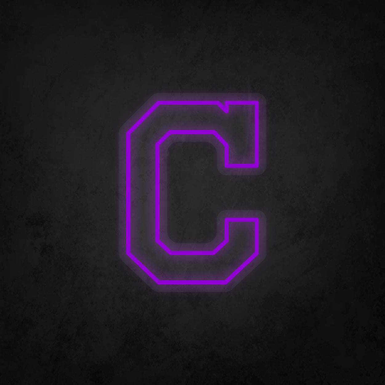 LED Neon Sign - Cleveland Indians - Medium