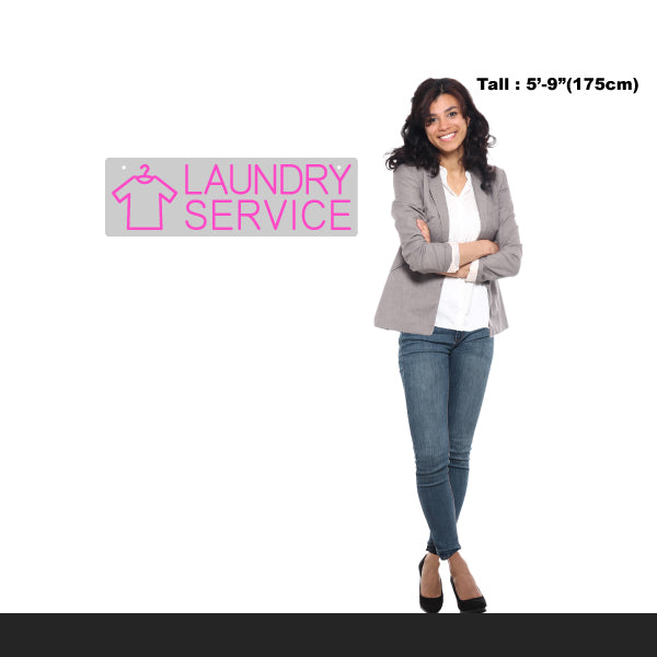 LED Neon Sign - Clothes Laundry Service