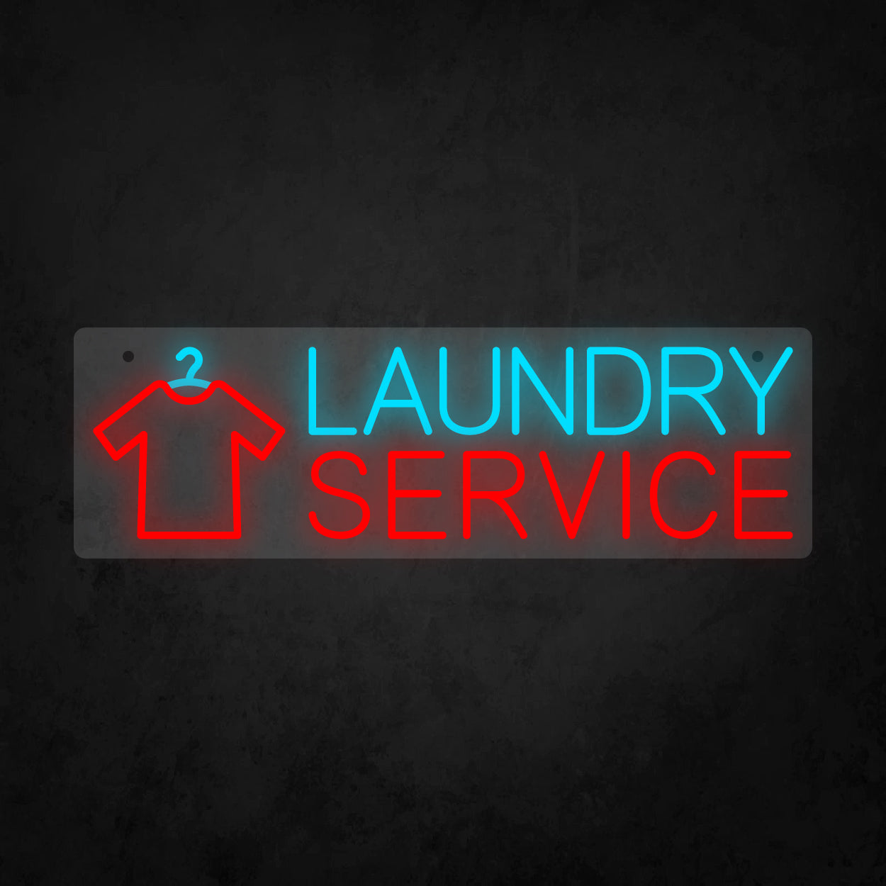 LED Neon Sign - Clothes Laundry Service