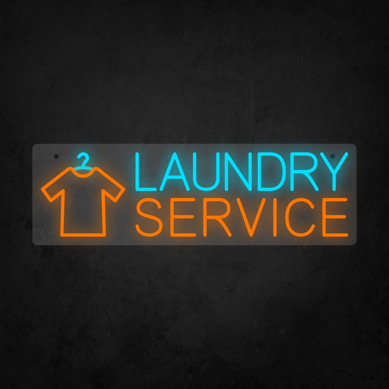LED Neon Sign - Clothes Laundry Service
