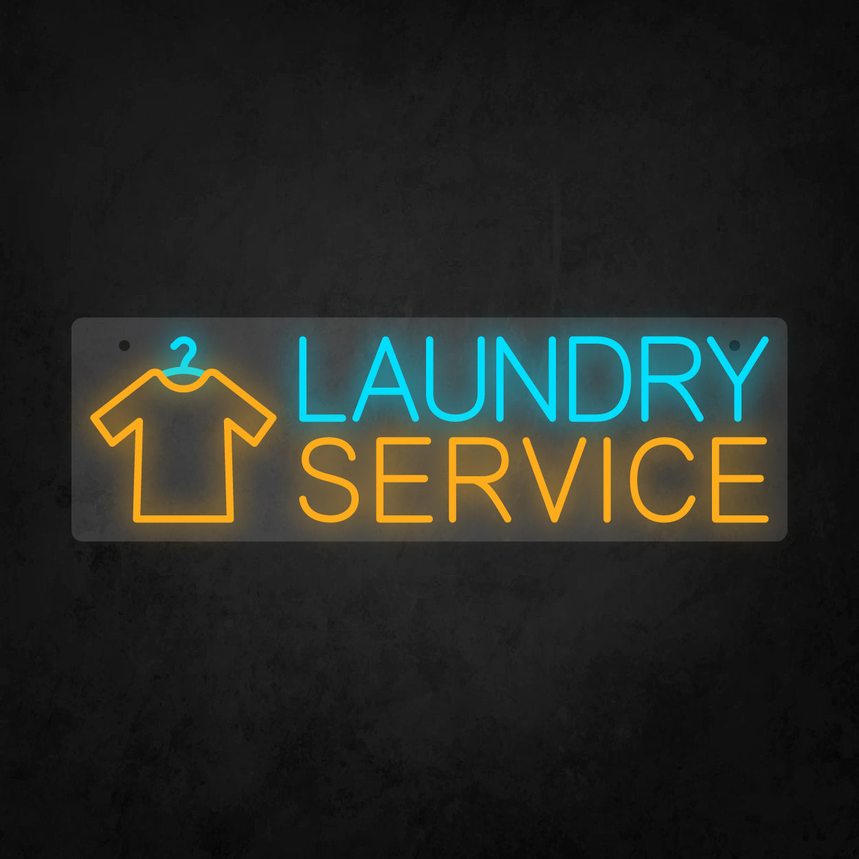 LED Neon Sign - Clothes Laundry Service